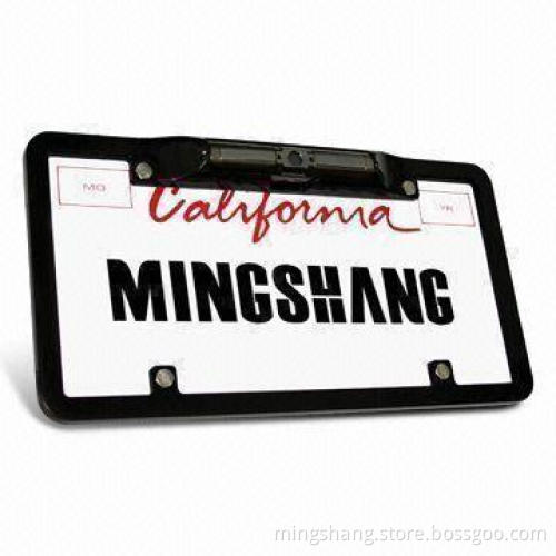 License Plate Rearview Camera with OV7950 Sensor and 170° Angl
